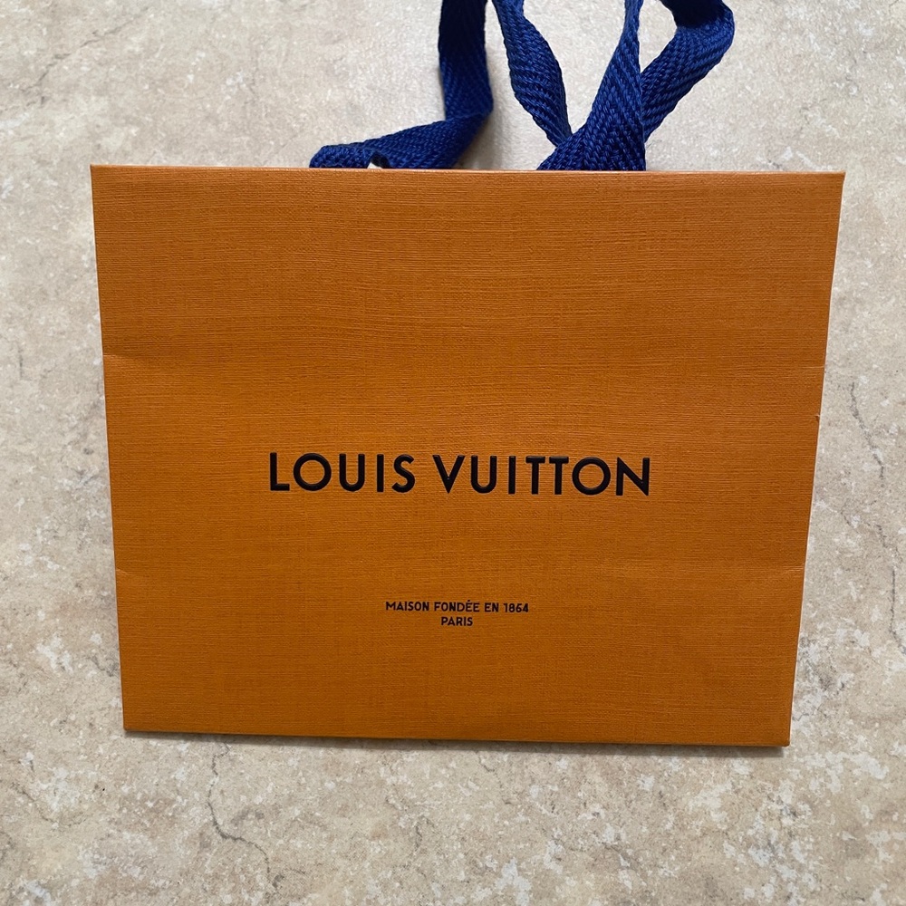 Louis Vuitton Orange Shopping Bags